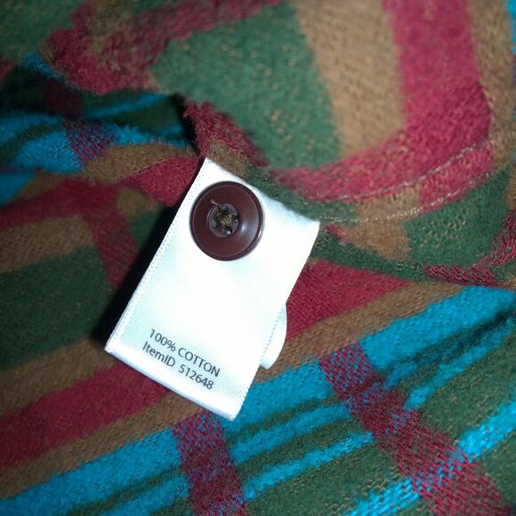 L.L.BEAN x TODD SNYDER Jacquard Pattern Flannel Chamois Shirt - Picture 12 of 12